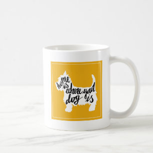 Mug La maison est où votre chien est
