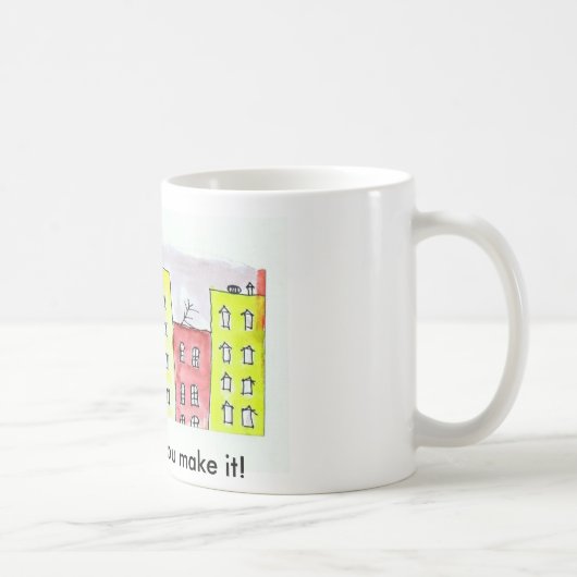 Mug La maison est où vous la faites ! (Droite)