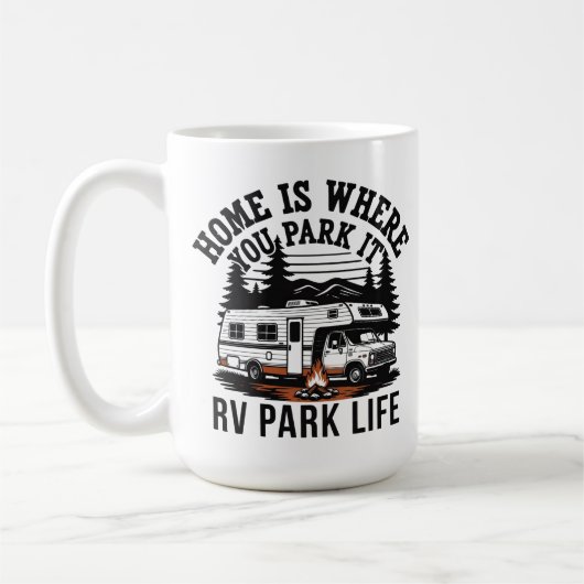 Mug La maison est où vous la gare (Gauche)