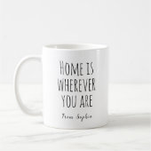 Mug La maison est partout où vous êtes (Gauche)