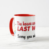 Mug La Maison Était De La Musique Propre (Devant gauche)