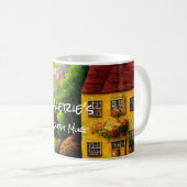 Mug La Maison Jaune dans le lac (Devant droit)