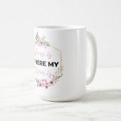 Mug La maison où ma mère est noire (Devant droit)