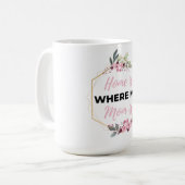 Mug La maison où ma mère est noire (Devant gauche)