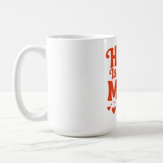 Mug La maison où maman est (Gauche)