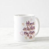 Mug La maison où maman est en colère (Devant droit)