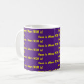 Mug La maison où maman est SMS (Devant gauche)