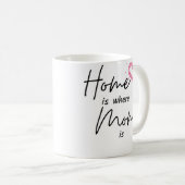 Mug La maison où ta mère est (Devant droit)