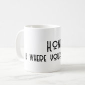Mug La maison où votre père est cité (Devant gauche)