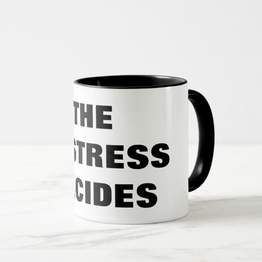 MUG LA MAÎTRESSE DÉCIDE (Devant droit)