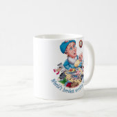 Mug La maman la plus assidue du monde (Devant droit)