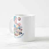 Mug La maman la plus assidue du monde (Devant gauche)