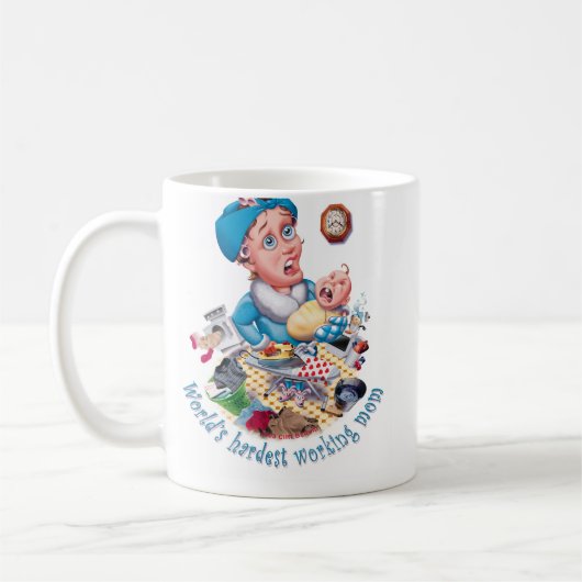 Mug La maman la plus assidue du monde (Gauche)