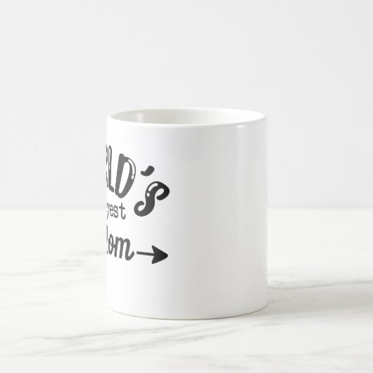 Mug La maman la plus folle du monde (Centre)
