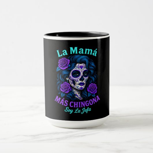 Mug La Maman La Plus Géniale Drôle Maman Espagnole (Centre)