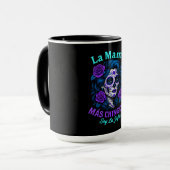 Mug La Maman La Plus Géniale Drôle Maman Espagnole (Devant gauche)