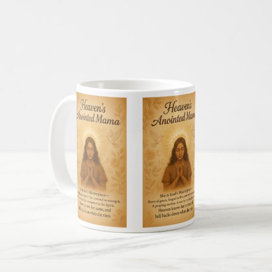 Mug La maman oint du ciel (Devant gauche)