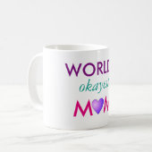 Mug La maman okayest du monde (Devant gauche)
