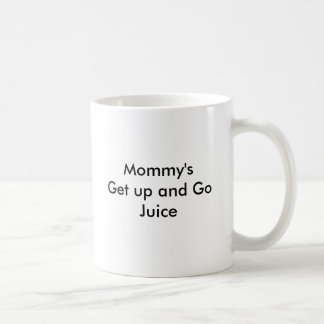 Mug La maman se lèvent et vont jus