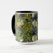 Mug La Mangrove Cuckoo/Trellis/Stripes (Devant gauche)