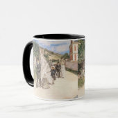 Mug La Marche Nuptiale par Robinson, Jeunes Mariés Vin (Devant gauche)