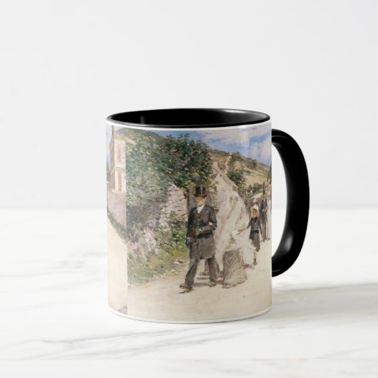 Mug La Marche Nuptiale par Robinson, Jeunes Mariés Vin (Devant droit)