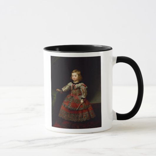 Mug La margarita de Maria d'Infanta de l'Autriche (Droite)