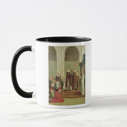 Mug La masse de St Martin des visites, 1654 (Gauche)