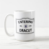 Mug La masse mA Townie de ville natale de DRACUT le (Gauche)