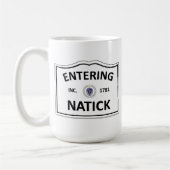 Mug La masse mA Townie de ville natale de NATICK le (Gauche)