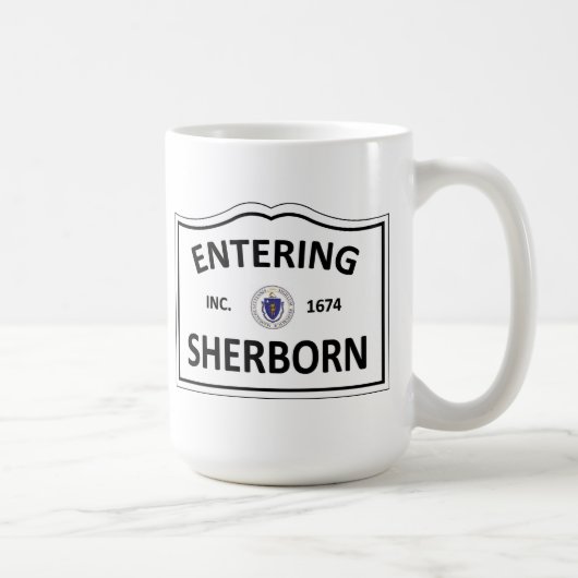 Mug La masse mA Townie de ville natale de SHERBORN le (Droite)