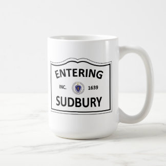 Mug La masse mA Townie de ville natale de SUDBURY le