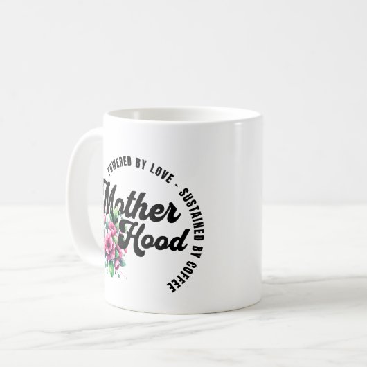 Mug La maternité alimentée par l'amour (Devant gauche)