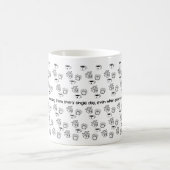 Mug La maternité fonctionne à l'amour, pas au sommeil (Centre)