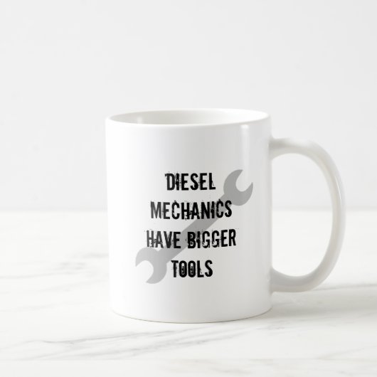Mug La mécanique de Diesal a de plus grands outils (Droite)
