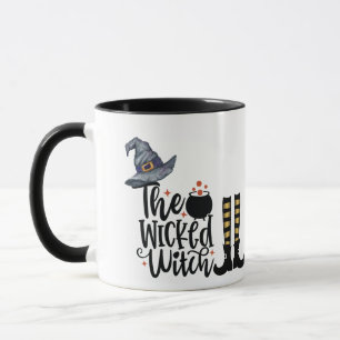 Mug La Méchante Sorcière - Chapeau et Bas de Sorcières