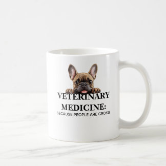 Mug La médecine vétérinaire parce que les gens sont bê