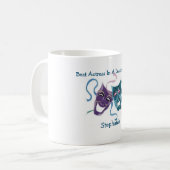 Mug La meilleure actrice/rôle principal : Stephanie (Devant gauche)