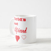 Mug La meilleure amie du monde (Devant gauche)