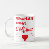 Mug La meilleure amie du monde (Gauche)