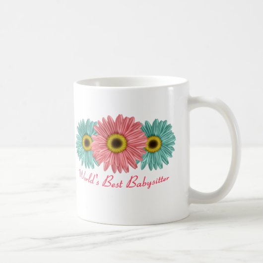 Mug La meilleure babysitter du monde (Droite)