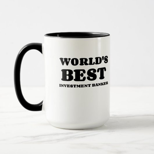 MUG LA MEILLEURE BANQUIÈRE D'INVESTISSEMENT DU MONDE (Gauche)