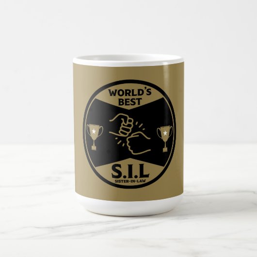 Mug La meilleure belle-soeur du monde (Centre)