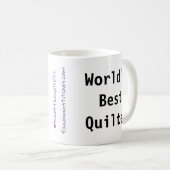 Mug La meilleure chaudière au monde (fandominstitches. (Devant droit)