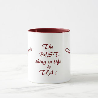 Mug La meilleure chose dans la vie est THÉ !