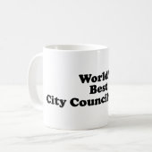 Mug La meilleure conseillère municipale de ville du (Devant gauche)
