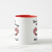 Mug La meilleure crevette jamais (Centre)