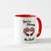 Mug La meilleure crevette jamais (Devant droit)