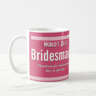 Mug La meilleure demoiselle d'honneur du monde