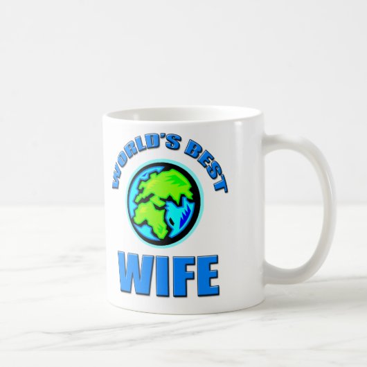 Mug La meilleure épouse du monde (Droite)
